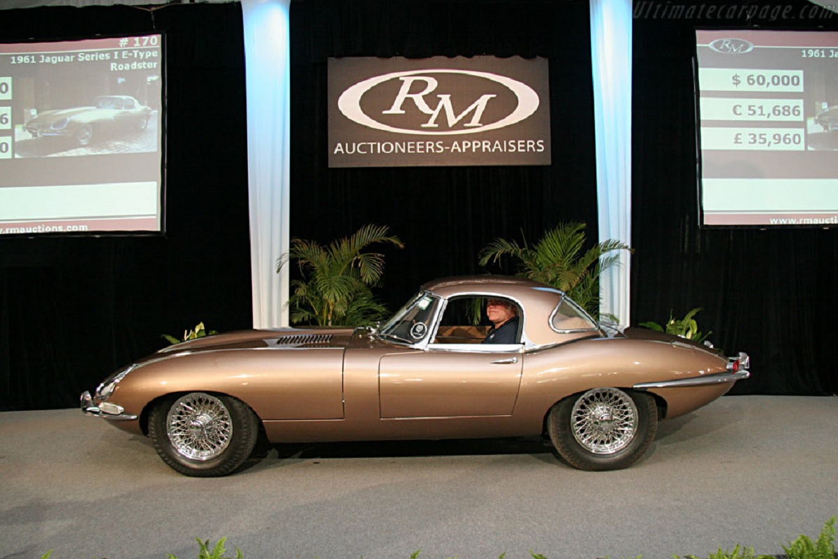 jaguar e type em leilao