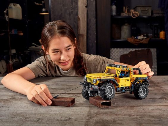 jeep wrangler lego technic 1