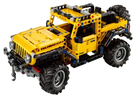 jeep wrangler lego technic 8