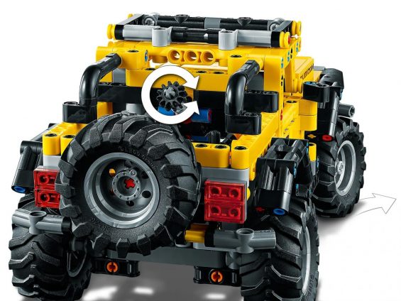 jeep wrangler lego technic 14