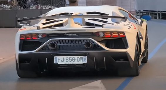 Lamborghini Aventador SVJ Coupé de Benjamin Mendy