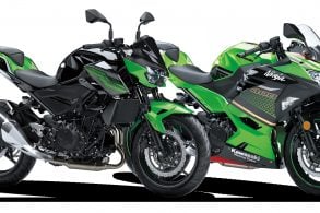 kawasaki ninja 400 e z400 ano modelo 2019 2020 lado a lado 1