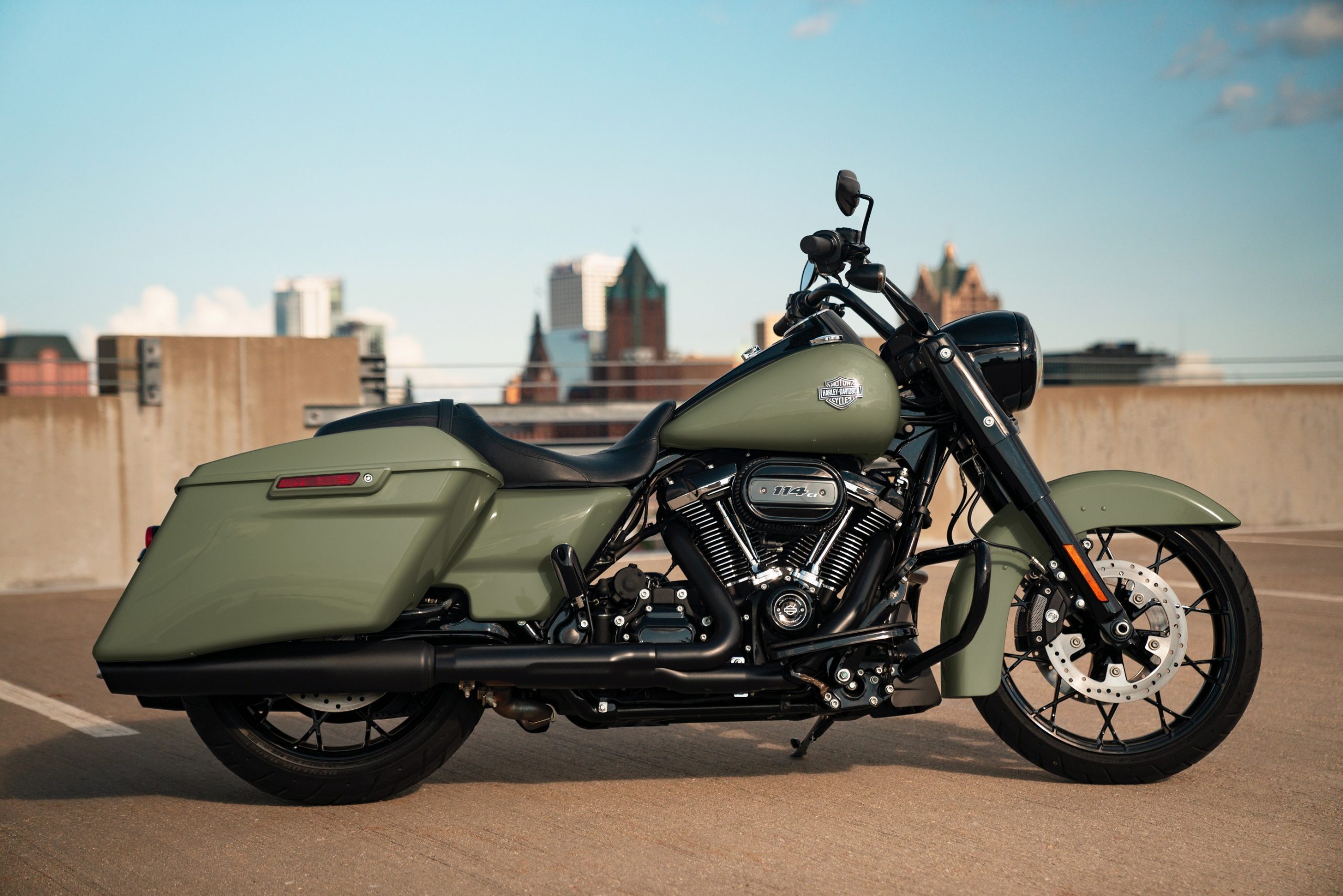 harley road king without bolsas
