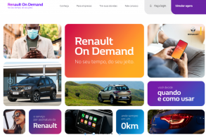 renault on demand alugar carro