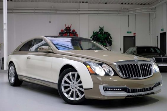 maybach 57s coupe xenatec encomendado por muammar gaddafi de frente