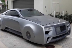 rolls royce wraith prata do justin bieber