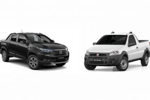 nova antiga picape fiat strada