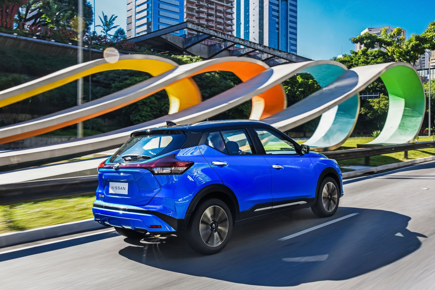 nissan kicks 2022 exclusive azul 9