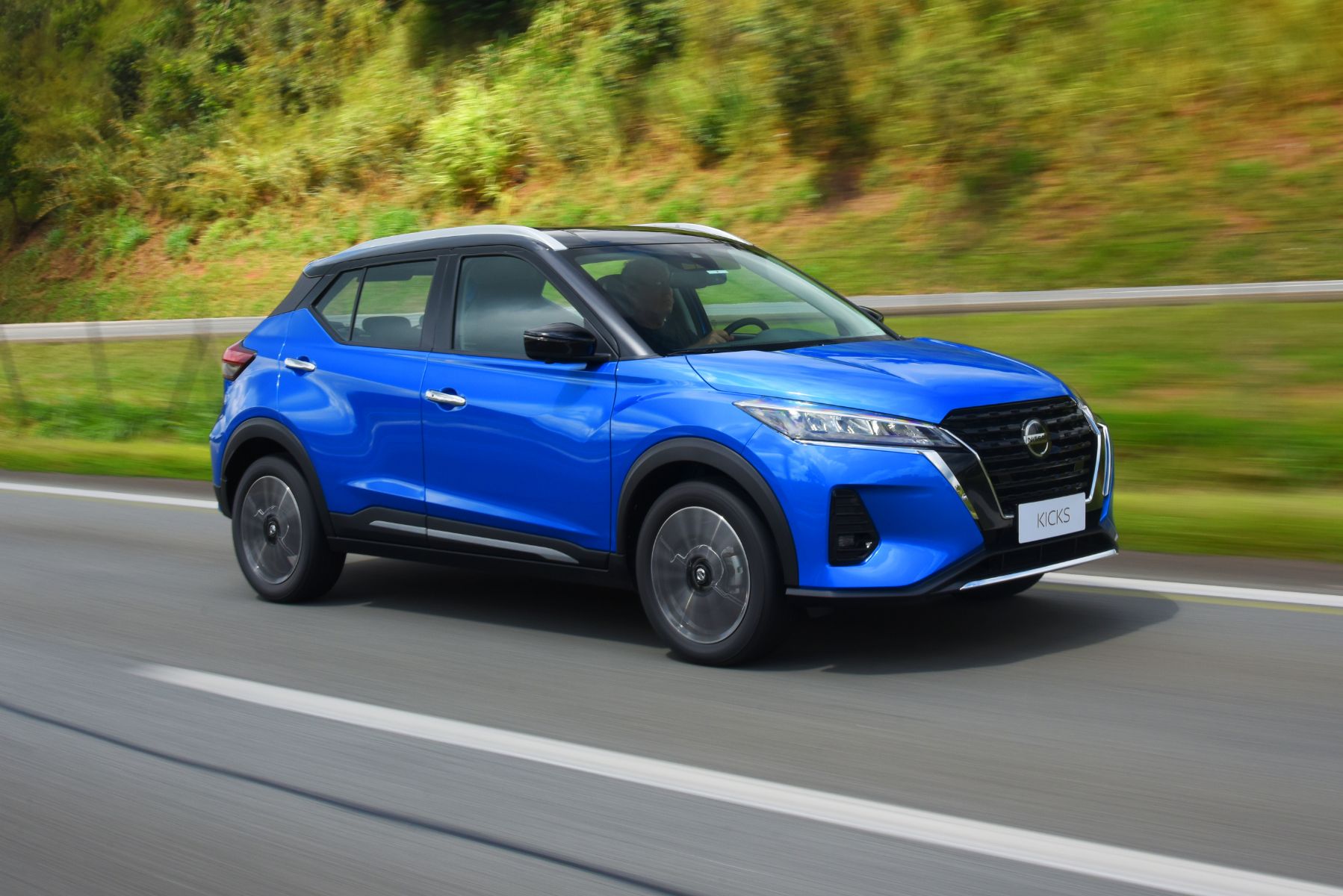 nissan kicks 2022 exclusive azul 21