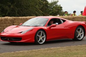 ferrari 458 goodwood festival of speed 2010
