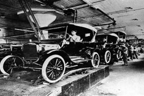 linha de montagem do ford t no bairro do bom retiro na cidade de sao paulo