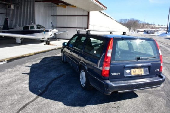 volvo v70 perua station wagon placa new york 2