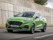 ford puma st verde de frente