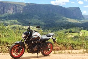 yamaha mt 07 canastra 2 serra da canastra com formato de bau