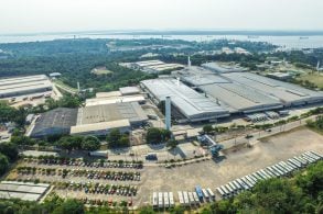 fabrica da yamaha em manaus am vista de cima