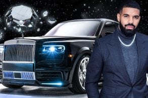 Rapper Drake e seu Rolls-Royce