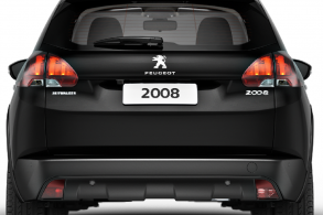 traseira do peugeot 2008 versao skywalker preto