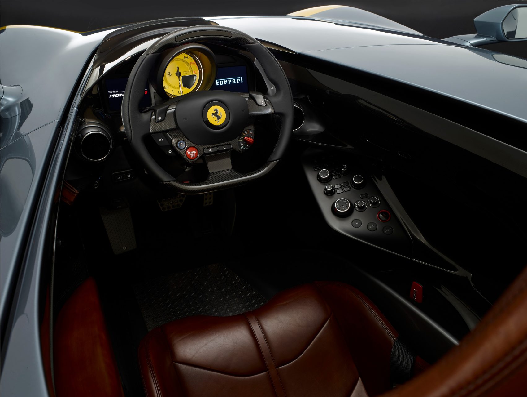 ferrari monza sp1 interior