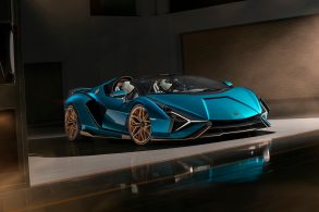 Modelo híbrido Lamborghini Sian Roadster