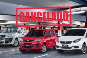 Uno, Doblò e Siena devem sair de linha em 2022 carros da fiat