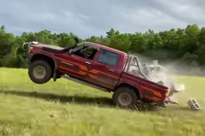 hilux em teste de durabilidade 1