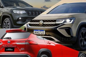 Corolla Cross e Jeep Compass são grandes concorrentes do Volkswagen Taos