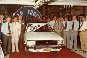 ford corcel ii branco numero 1 milhao