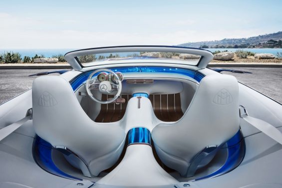 vision mercedes maybach 6 cabriolet interior