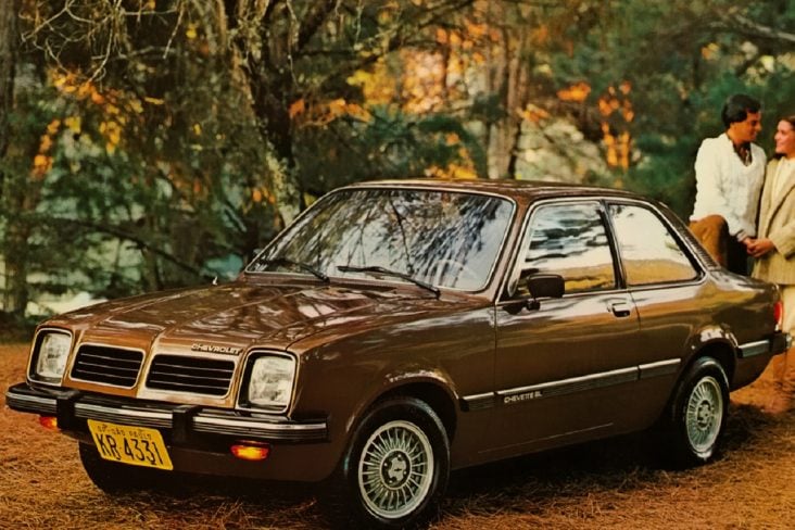 chevrolet chevette sl de frente