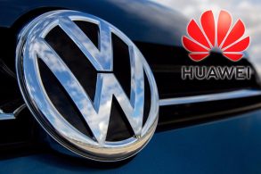 volkswagen e huawei logo