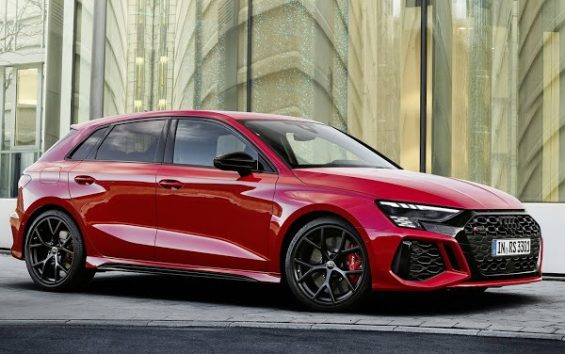 audi rs3 2022 sportback vermelho lado