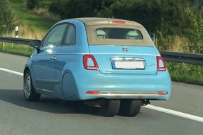 Fiat 500 de três rodas é adaptado para menores de idade dirigirem na Alemanha