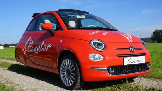 fiat 500 ellenator 3 rodas frente dimensionado