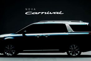 teaser kia carnival 2022 lateral silhueta