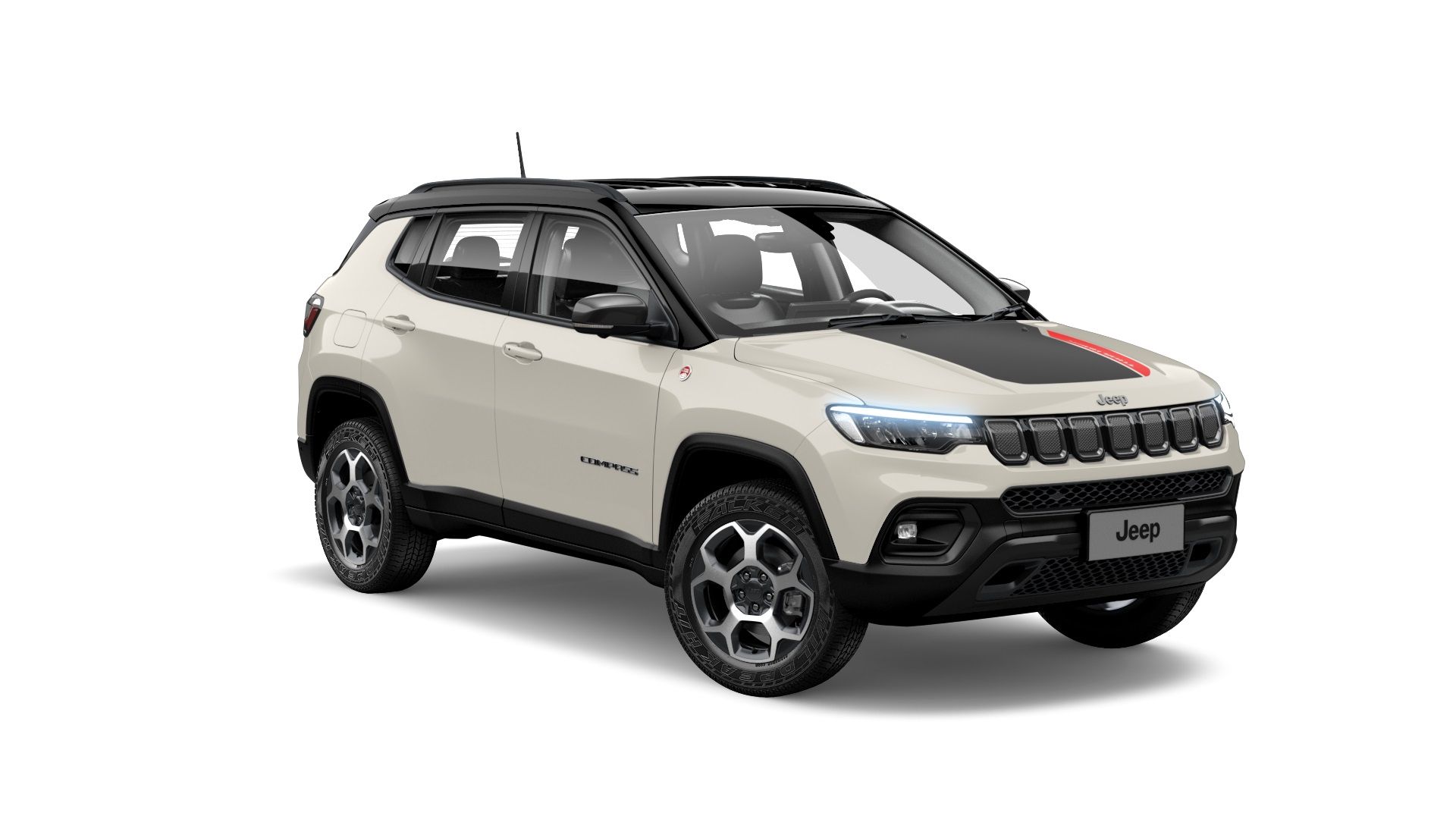 jeep compass trailhawk brancopolar 2022 foto em estudio