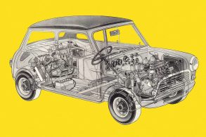 Inovação trazida pela montadora Mini popularizou os veículos de tração dianteira