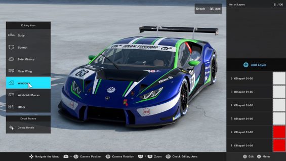 gran turismo 7 editor de pintura