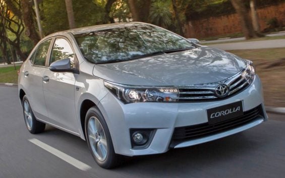 toyota corolla 2015 frente 3 carros usados
