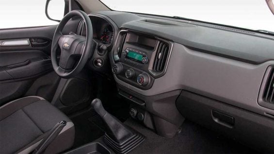 chevrolet s10 cabine simples 2021 interior painel cambio manual