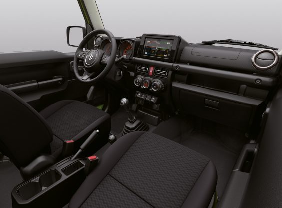 suzuki jimny allgrip interior painel