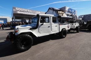 toyota bandeirante sema show branco frente