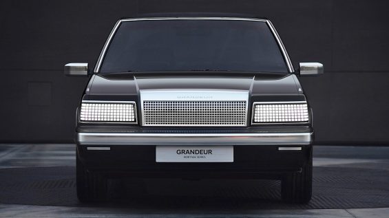 hyundai heritage series grandeur concept preto dainteira