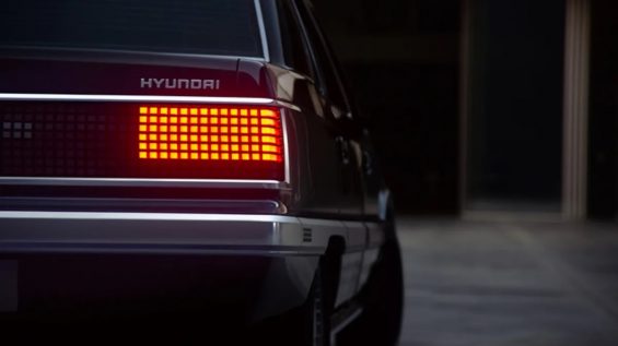 hyundai heritage series grandeur concept preto lanterna traseira