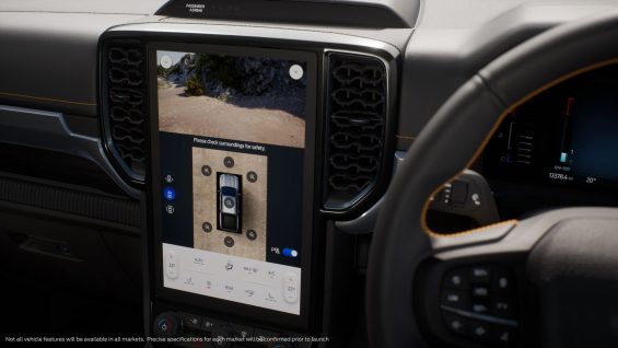 ford ranger 2022 australia interior tela grande