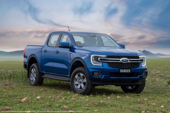 ford ranger 2022 azul frente