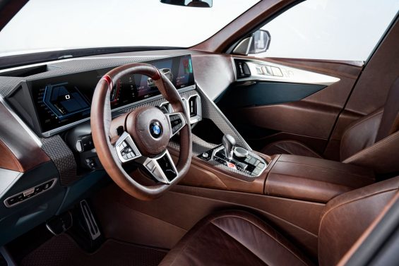 bmw concept xm interior painel