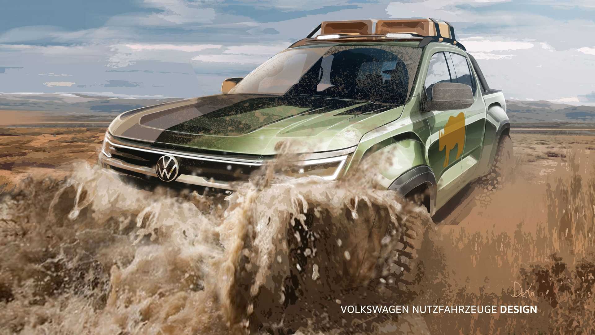 2023 vw amarok teaser 1