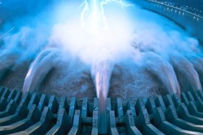 A usina hidrelétrica é um exemplo de geração de energia renovável