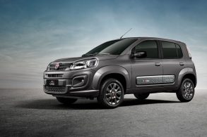 fiat uno ciao cinza parado dianteira 2