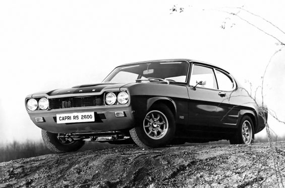 ford capri rs 2600 foto em preto e branco dianteira
